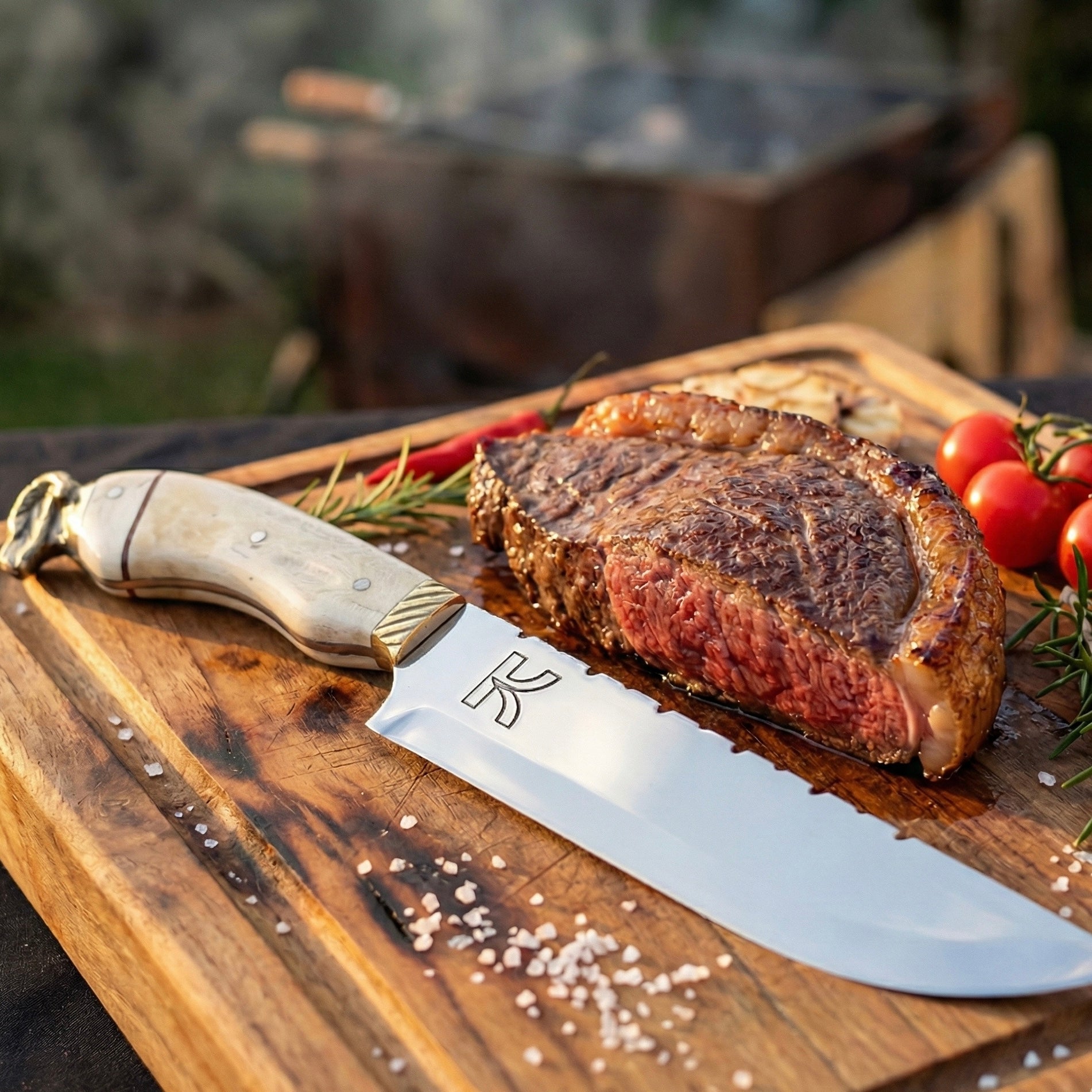 Faca Picanheira 10" para Churrasco