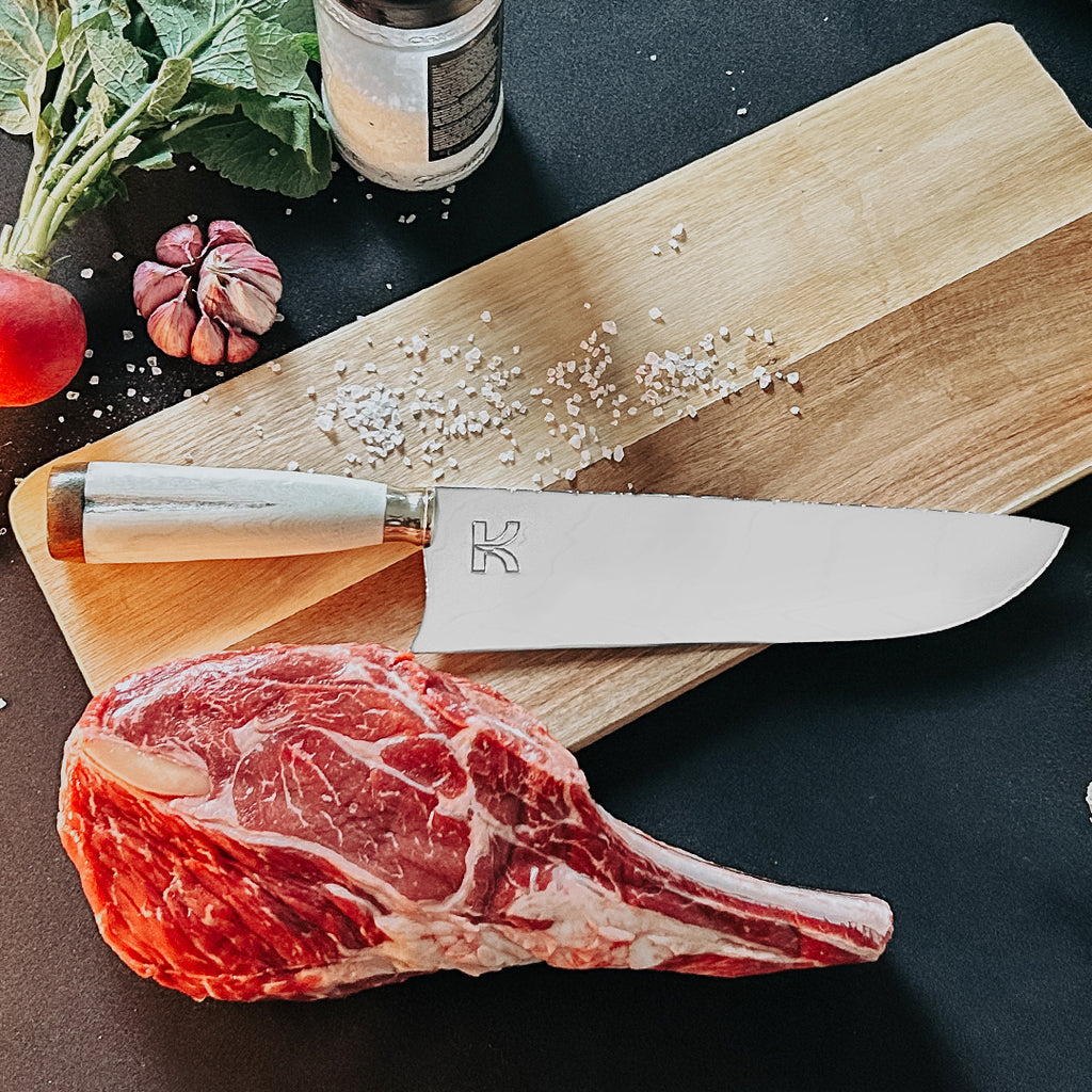 Faca Picanheira Chef 10 Polegadas Cabo Osso - Churrasco