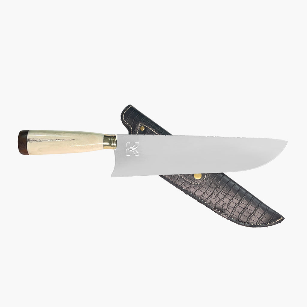 Faca Picanheira Chef 10 Polegadas Cabo Osso - Churrasco